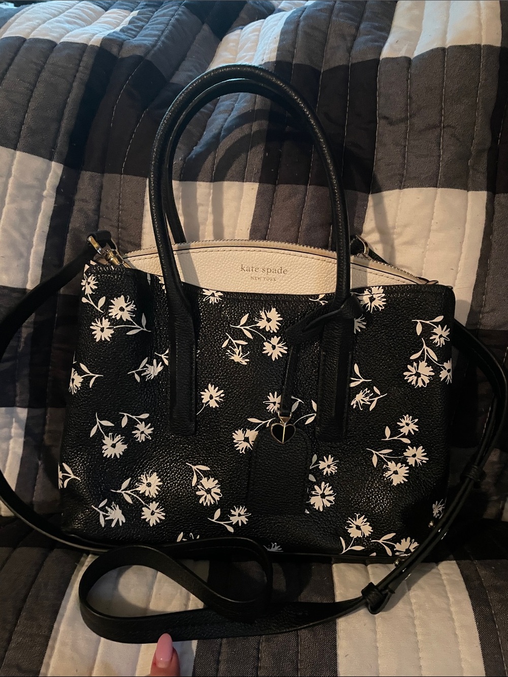 Kate Spade New York Margaux Dandelion Floral Medium Satchel